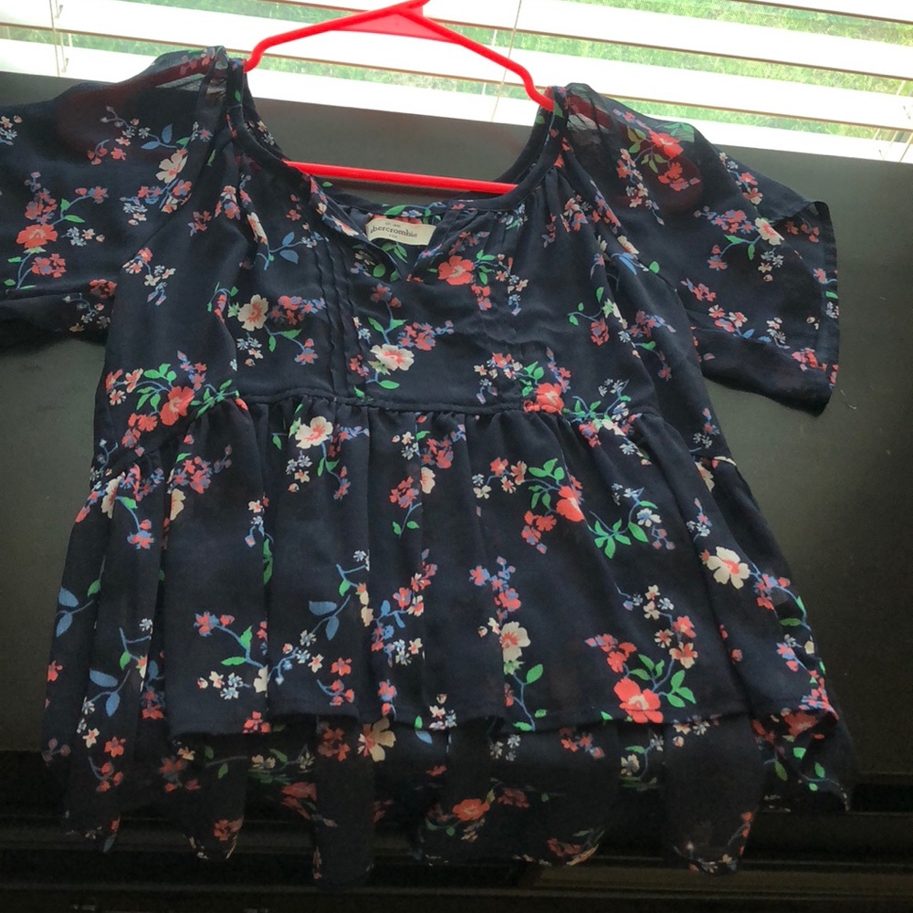 see through high low shirt